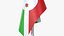 Burundi Flag Stand