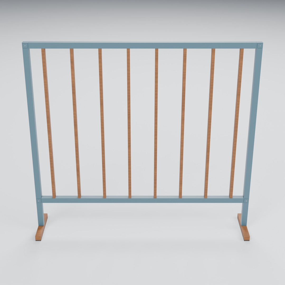 Freestanding Slatted Room Divider - 1960 x 400 x 1800 mm 3D model https://p.turbosquid.com/ts-thumb/X0/GeETkP/kK/turntable/jpg/1788945534/1920x1080/turn_fit_q99/1f8c2545100b86d06ca503763af3f5211791927a/turntable-1.jpg
