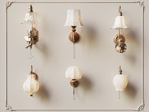 Wall Light 3D model