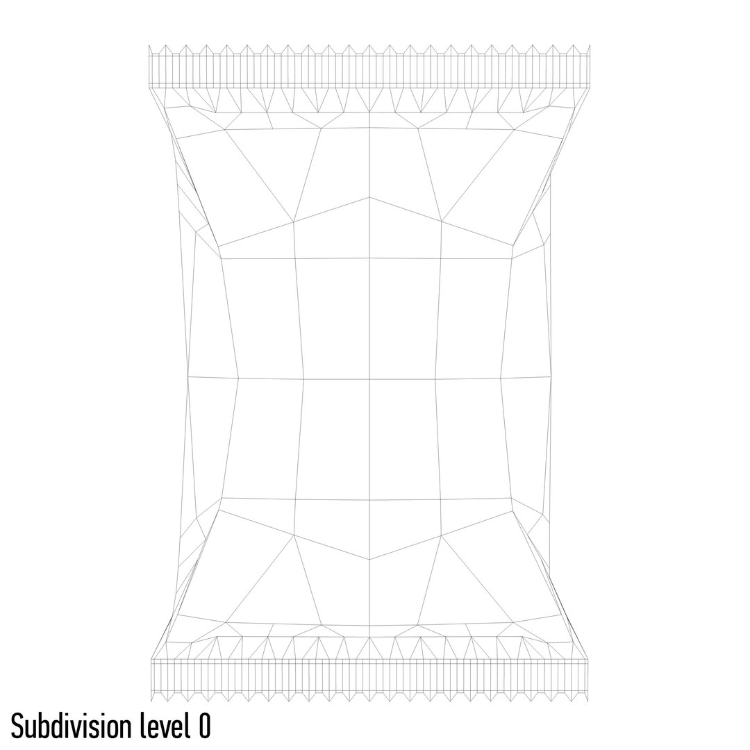 Snack Packing 3d Model