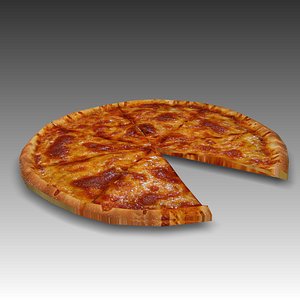 3ds max pizza cheese