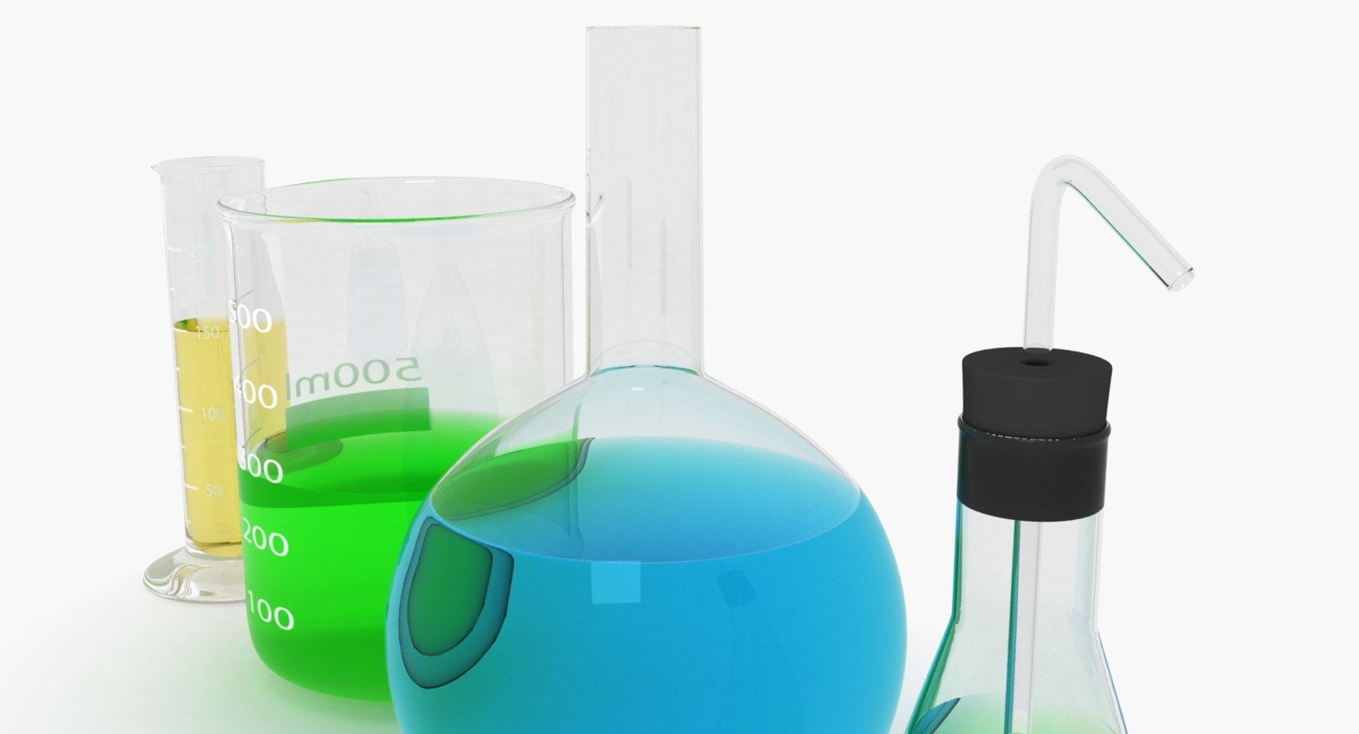 Flask 3d Model