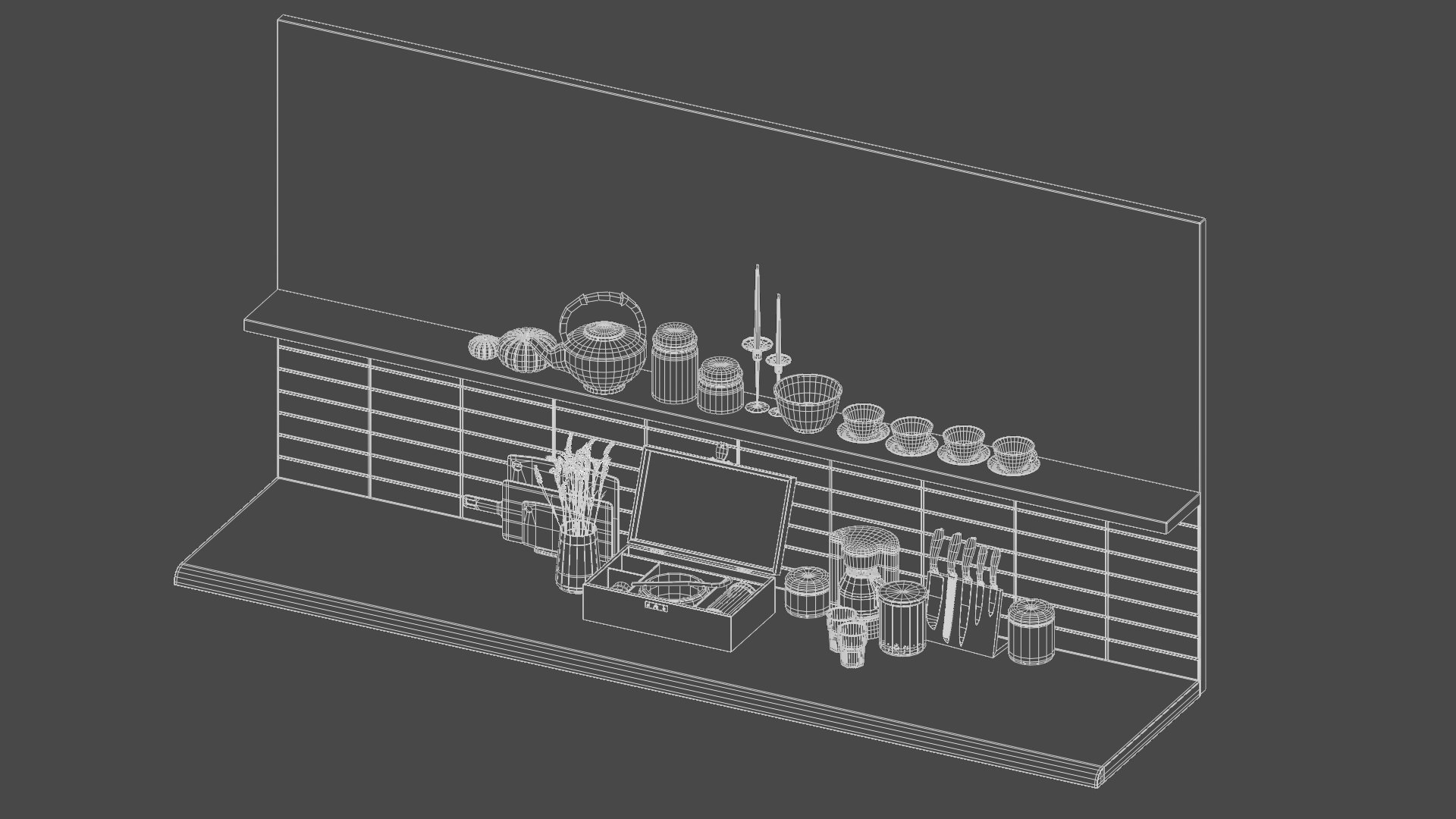 3D model Kitchen set https://p.turbosquid.com/ts-thumb/X0/RaZJvF/Ym/wire2copy/png/1707356317/1920x1080/fit_q87/ca048cf4b9c4f76b6cad7a3c41a54c0250c0bf93/wire2copy.jpg
