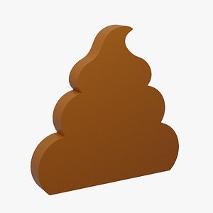 Poop Icon 3D