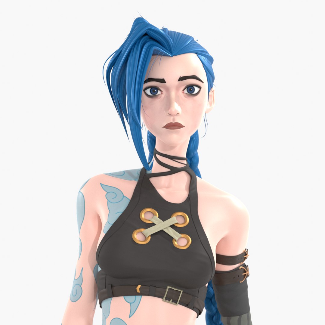 3D model Arcane Jinx - TurboSquid 1962713