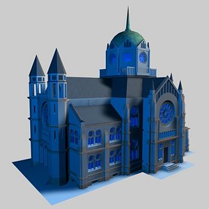 synagoge hannover 3d model