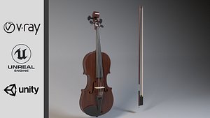 violin bow model