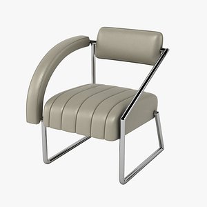eileen gray non-conformist chair 3d model