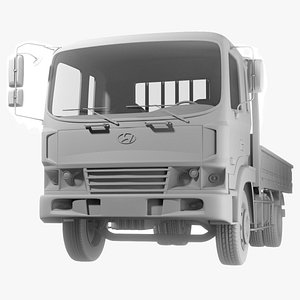 truck hyundai hd 120 obj