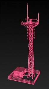 Radar Tower 3D