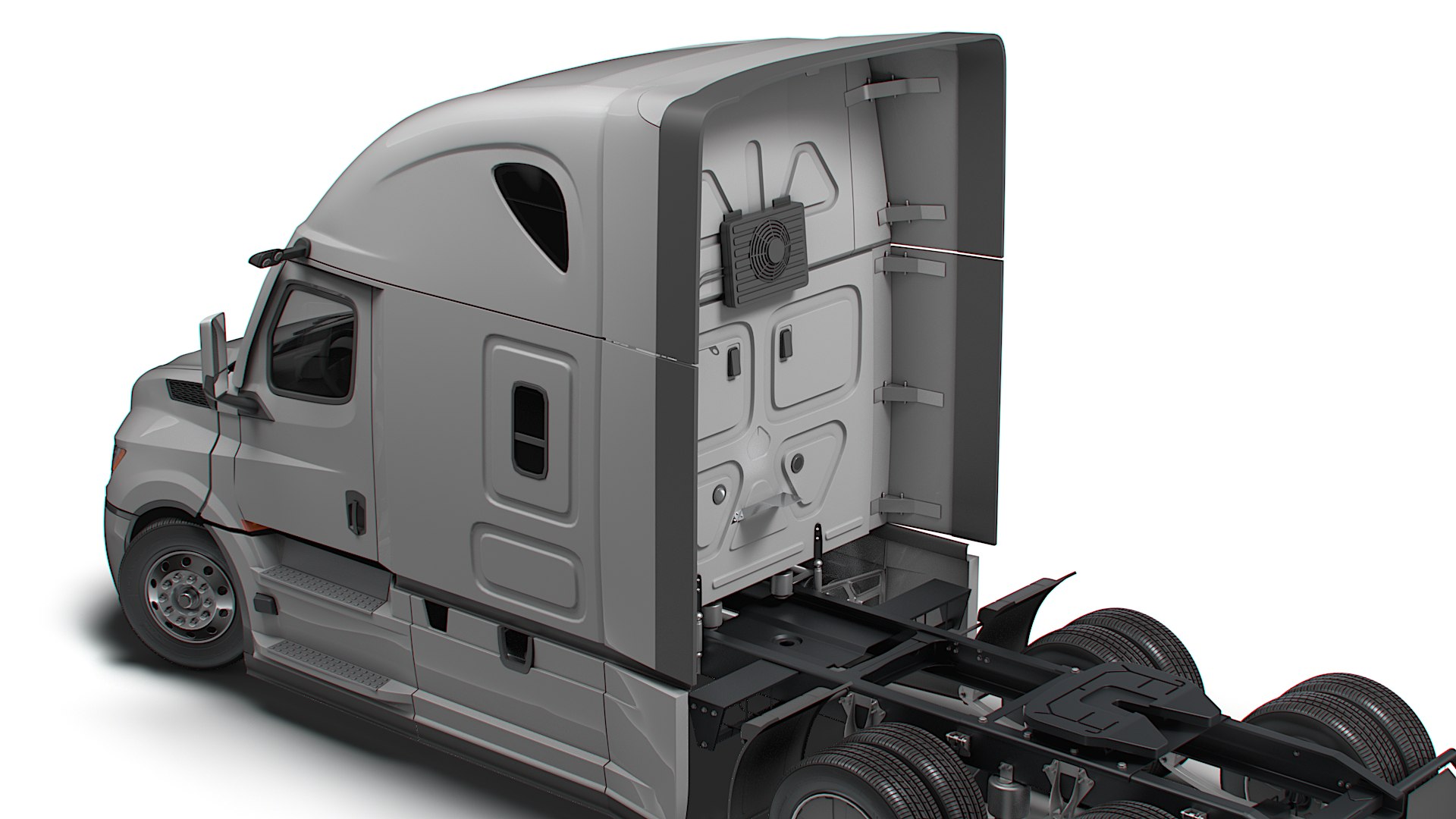Freightliner Cascadia 126 Sleeper Cab 2026 3D model https://p.turbosquid.com/ts-thumb/X0/fmFbgW/RJ/freightlinercascadia126sleepercab2026_03/jpg/1772354342/1920x1080/fit_q87/86f345ac9dc34774b96ca071068960345e058c2e/freightlinercascadia126sleepercab2026_03.jpg