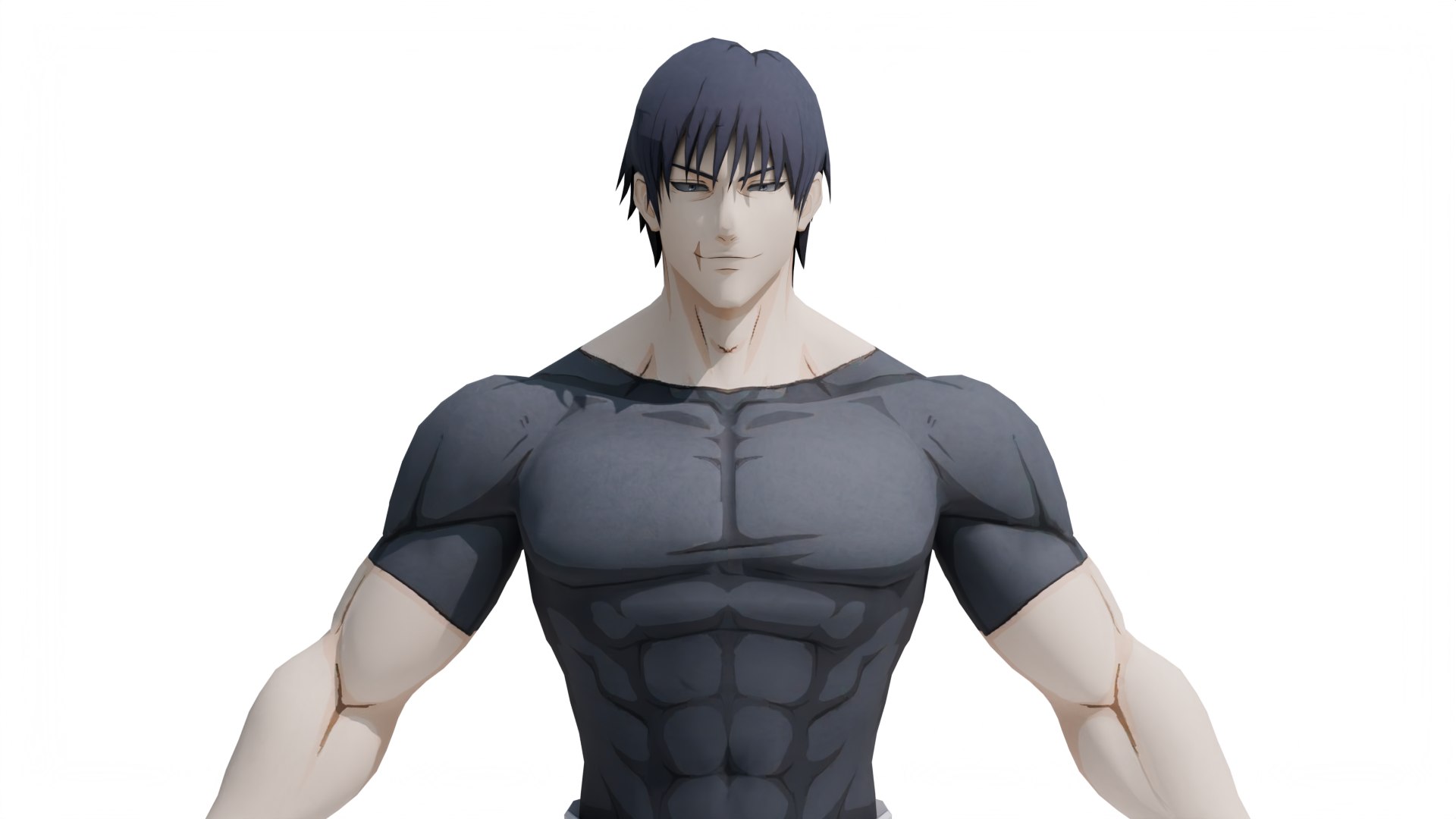 Modello 3D Toji Fushiguro-Jujutsu Kaisen - TurboSquid 2538071