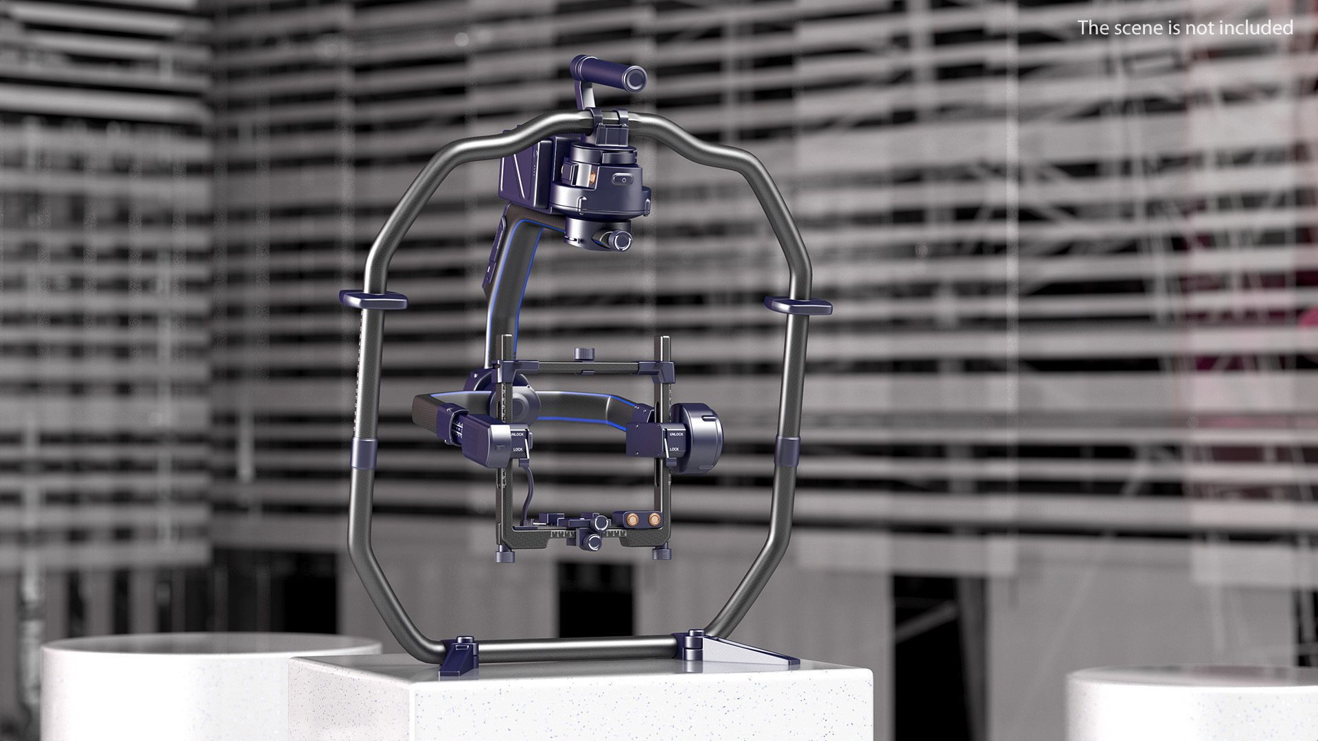 3D Professional Handheld Camera Stabilizer Model - TurboSquid 1486317