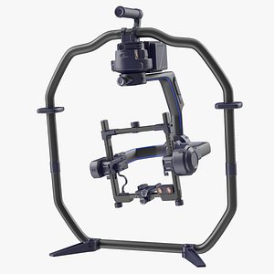 Professional Handheld Camera Stabilizer Rigged