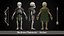 Stylized Skeleton Characters Pack