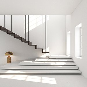 apartment room light studio 3D model