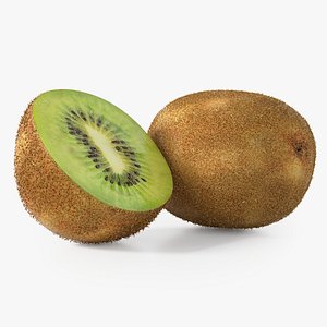 realistic kiwi fruit real 3d max