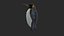 King Penguin Low poly - animado