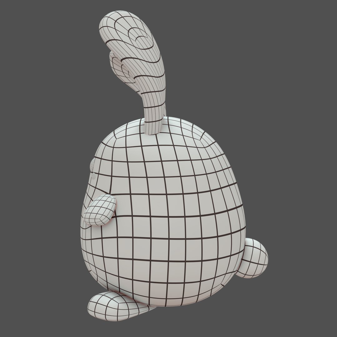 Plush Rabbit 3D Model - TurboSquid 1717688