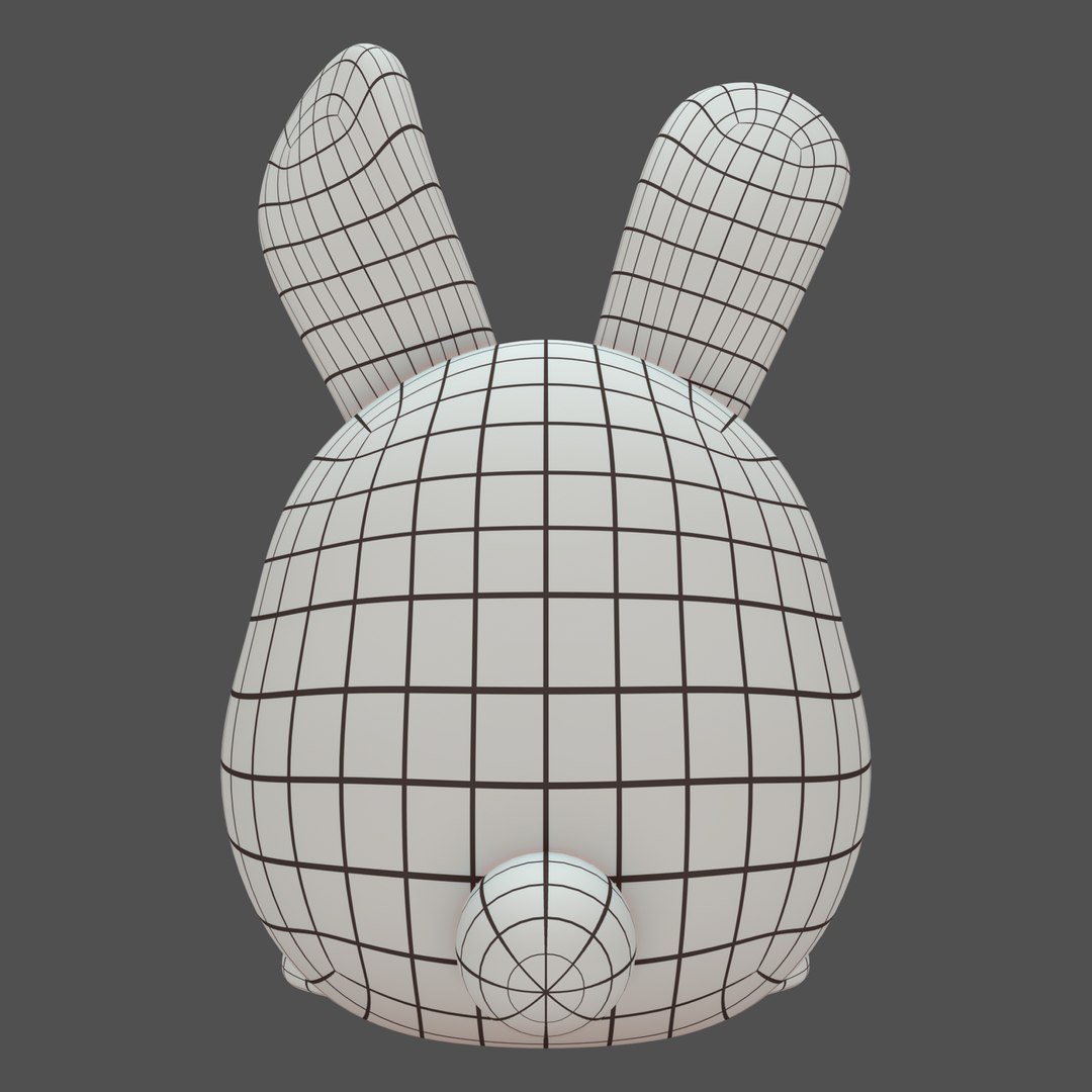 Plush Rabbit 3D Model - TurboSquid 1717688