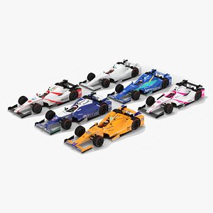 Dallara DW12 Season 2017 Race Car Collection