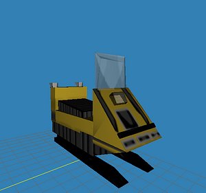 ski doo 3d model