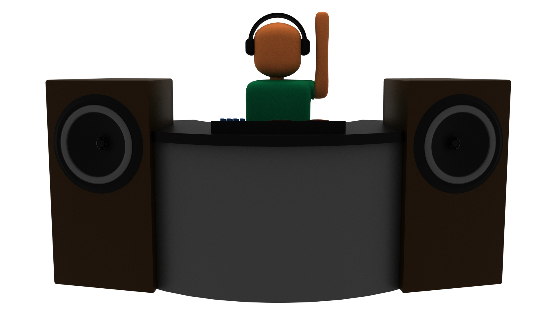 3D Model Dj Arm Bass - TurboSquid 1710725