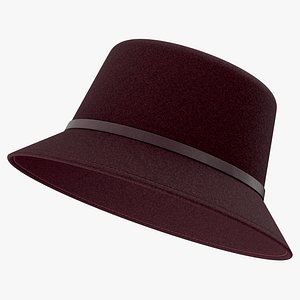 3D Felt Bucket Hat