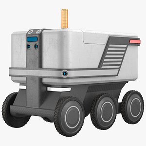 Delivery Courier Robot PBR