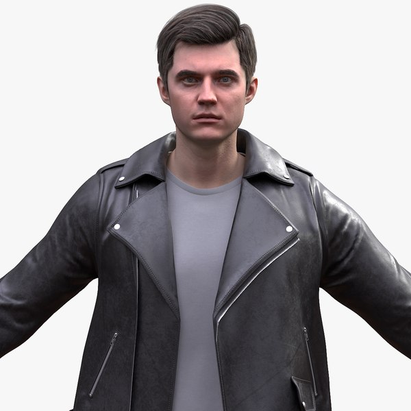 Man in Casual Clothing 3D model