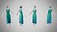 Robe 44 Vert Pin