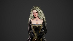 3D Noble Lady