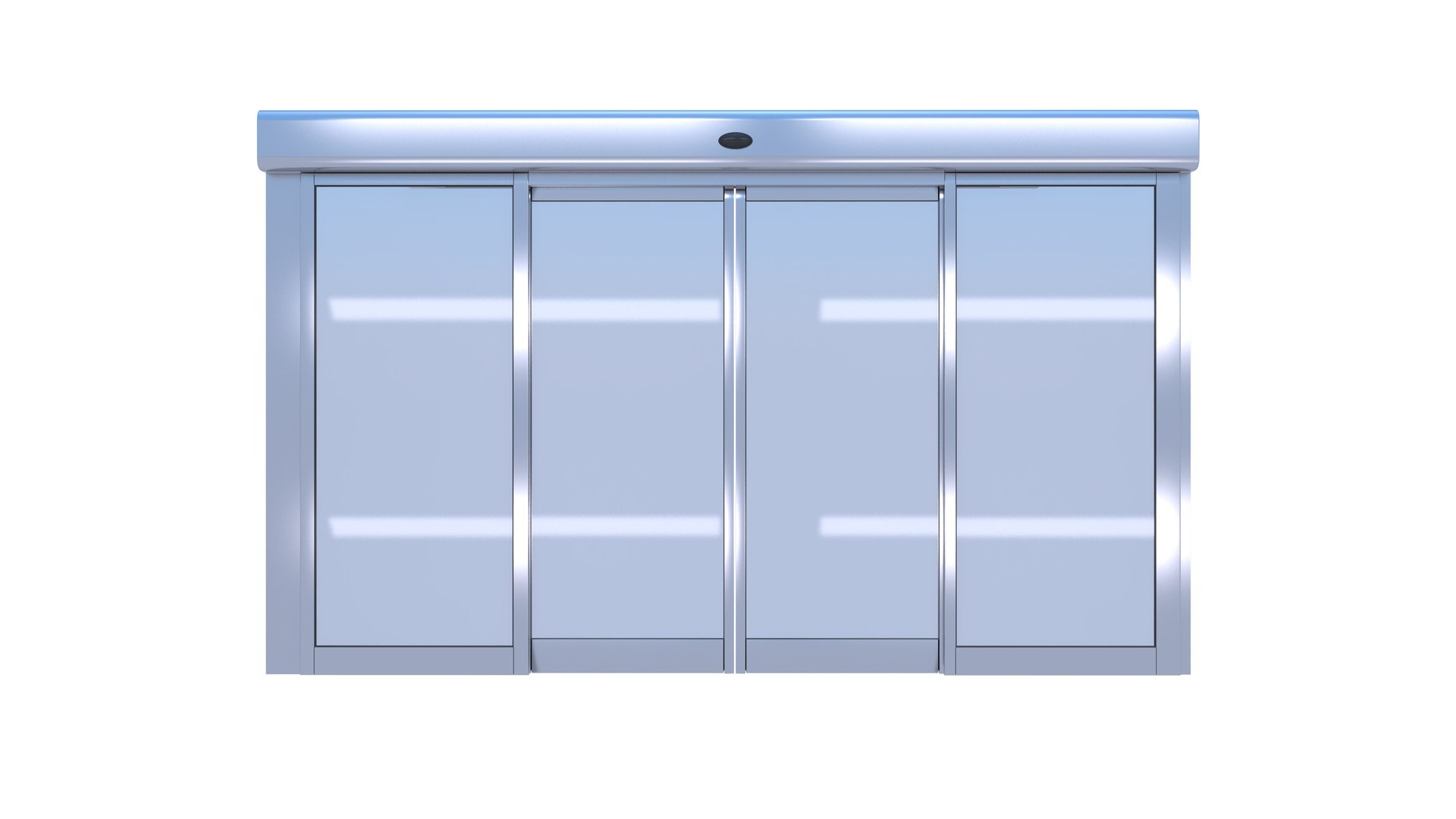 3D Automatic Sliding Door model TurboSquid 1878736