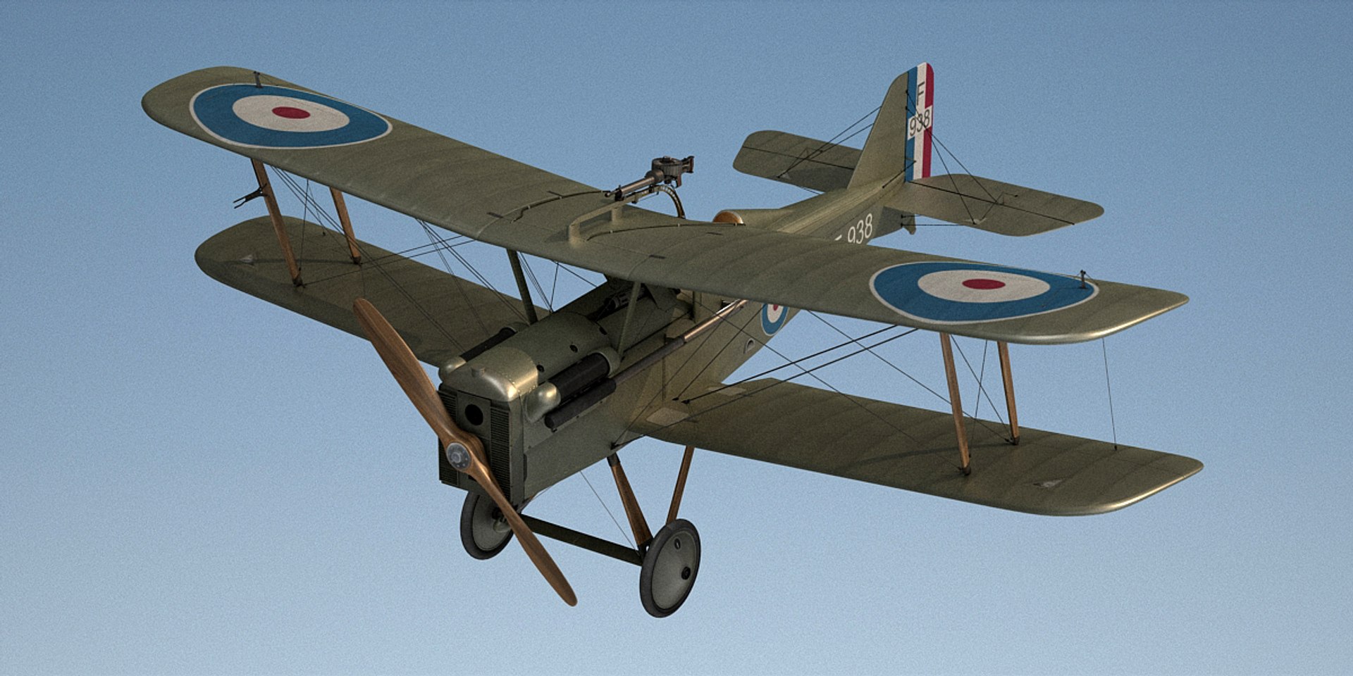 3D Royal Aircraft Se5a - TurboSquid 1383997