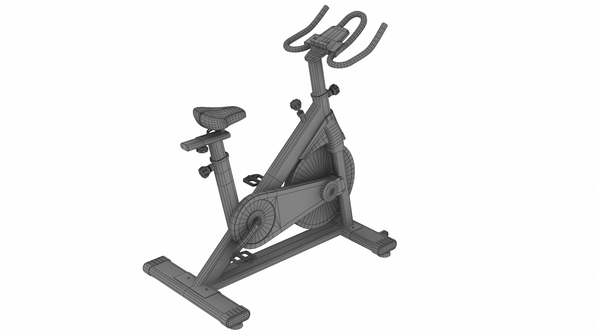 realistic exercise bike