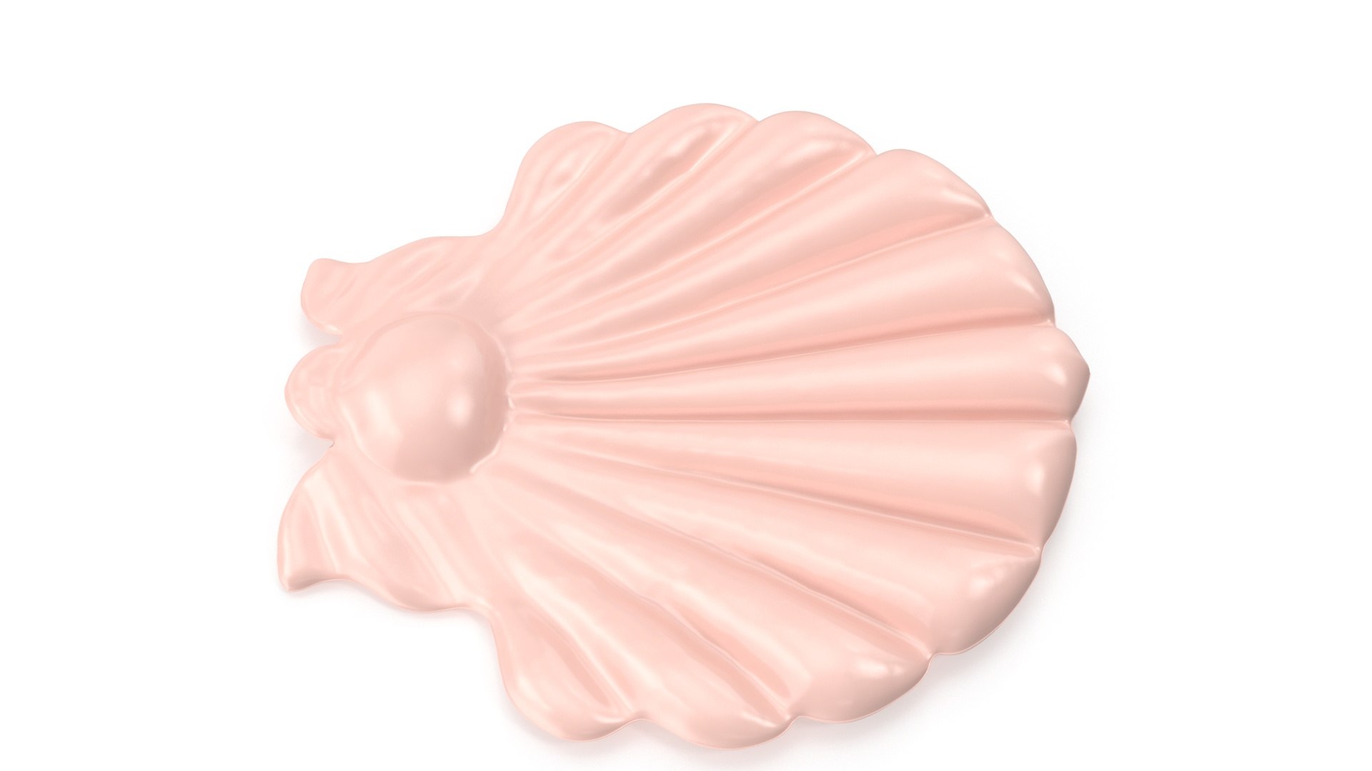 3D Giant Pink Seashell Pool Float Model - TurboSquid 1756706