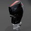 Mercury Racing 150R Negro PBR 3D
