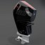 Mercury Racing 150R Negro PBR 3D