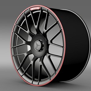 mercedes amg c 3d c4d
