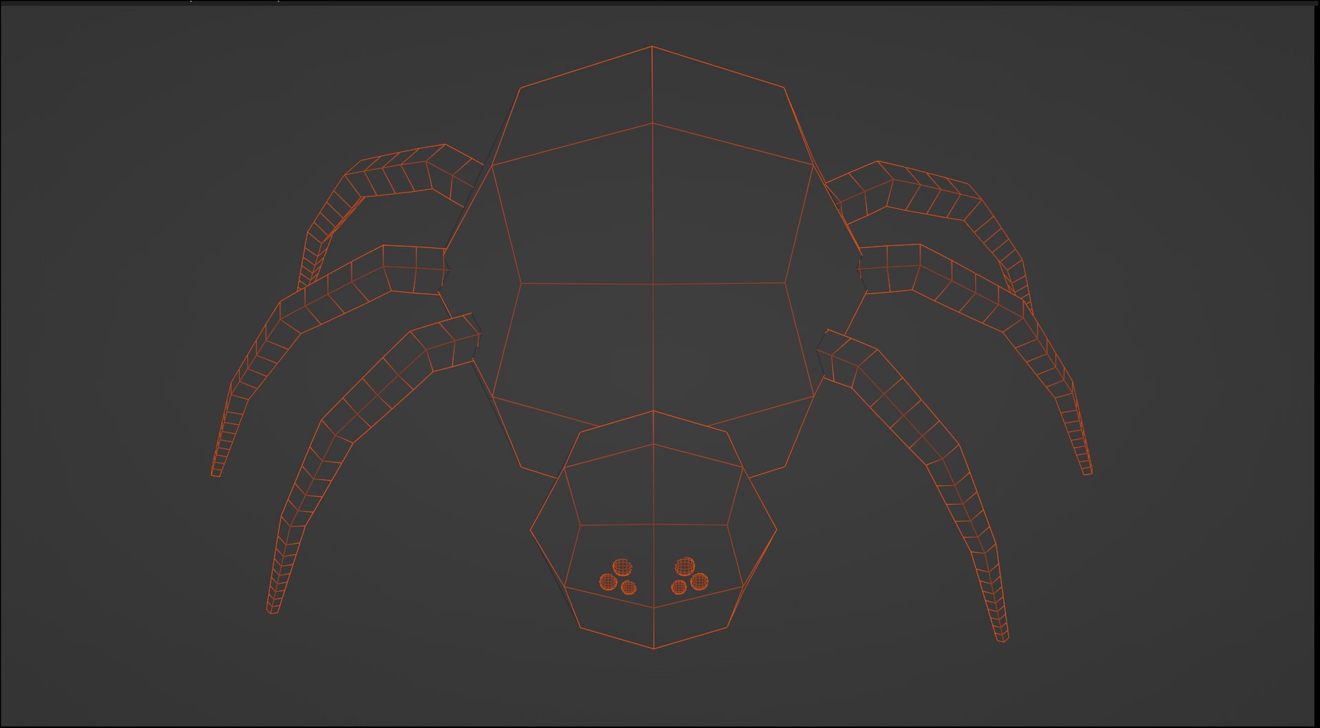 Low-Poly Rigged Spider - IK Rig 3D model https://p.turbosquid.com/ts-thumb/X1/hdy6l2/71/wireframefront/png/1706356099/1920x1080/fit_q87/31420f67048e33a27fc49b788ccab72f38a3e744/wireframefront.jpg