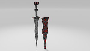 Dagger 2 3D model