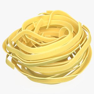 3D egg pasta nest