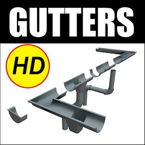 gutter roof architectural max