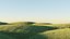 Realistic Nature field with grass 3D