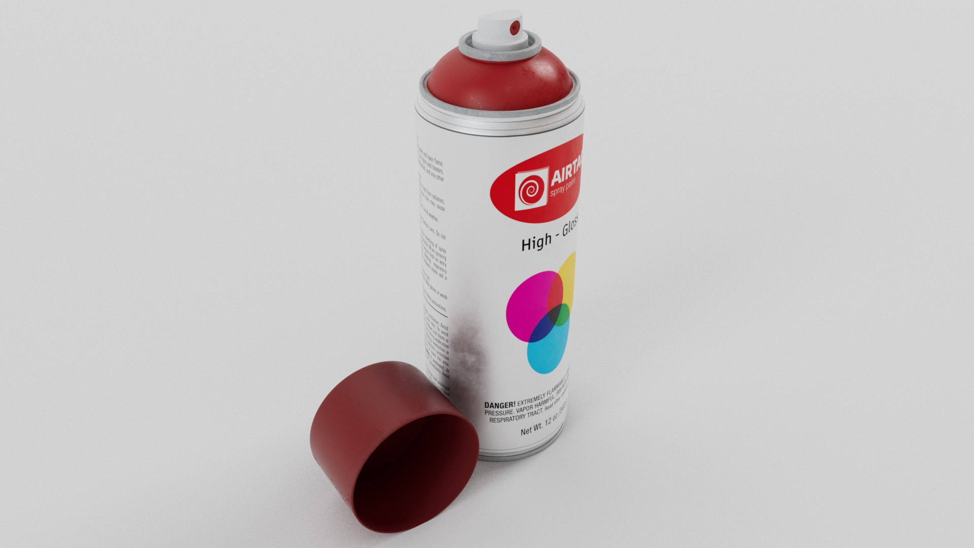 Spay Can model - TurboSquid 2037867