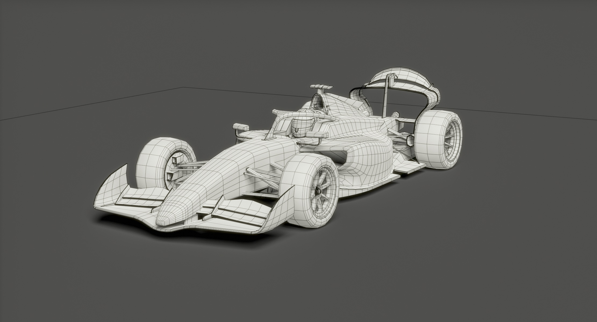 3D Dallara F2 2024 Formula 2 Race Car White Mockup TurboSquid 2142607