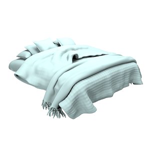 bed blanket 3D model