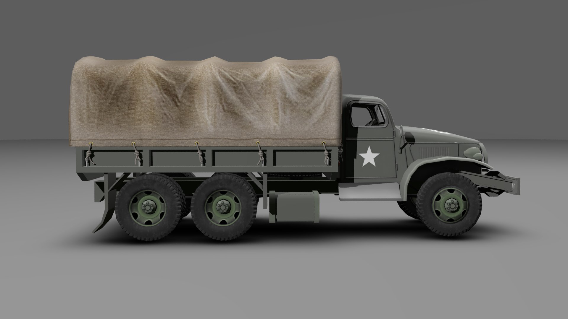 Maquette ITALERI 1/35 U.S. Army Cargo Truck GMC, Réf 271, Militaire