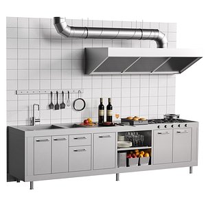 3D Restaurants Kitchen 4
