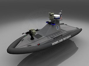 Homeland Security Unmanned Patrol Boat